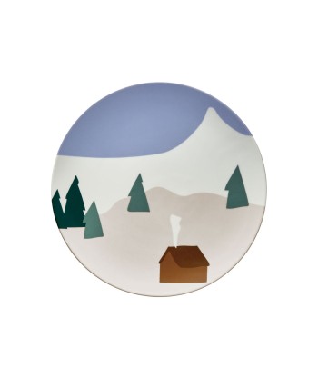 DESTINATION MONTAGNE Set of 6 plates 23 cm shop