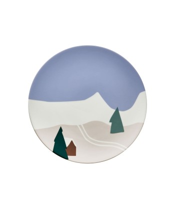 DESTINATION MONTAGNE Set of 6 plates 23 cm shop