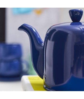 SALAM MONOCHROME Tea pot 4 cups blue bell 50-70% off 