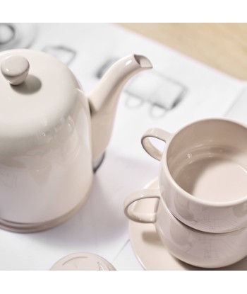 SALAM MONOCHROME Tea pot 4 cups nude pink bell meilleur choix