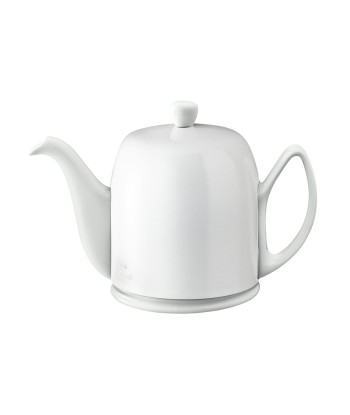 SALAM MONOCHROME Tea pot 6 cups white bell Paris Déstockage Promo