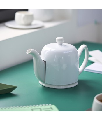 SALAM MONOCHROME Tea pot 4 cups white bell français