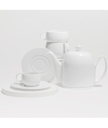 SALAM MONOCHROME Tea pot 4 cups white bell français