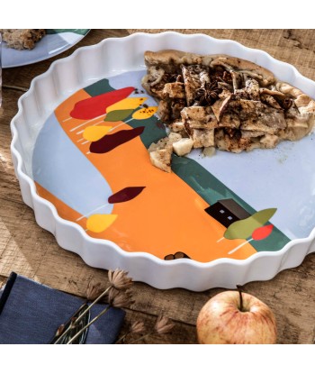 DESTINATION FORET Pie dish 30 cm Venez acheter