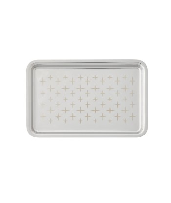 NEWPORT TWIST Rectangular tray 22x14 cm Fin de série