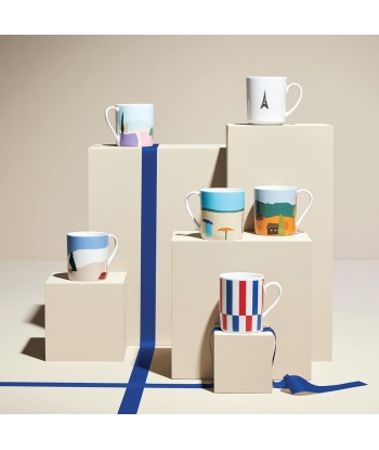 DESTINATION Set of 4 mugs 30 cl Par le système avancé 