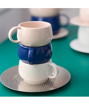 CAFETERIE EMPILABLE Set of 4 espresso cups 10 cl en linge