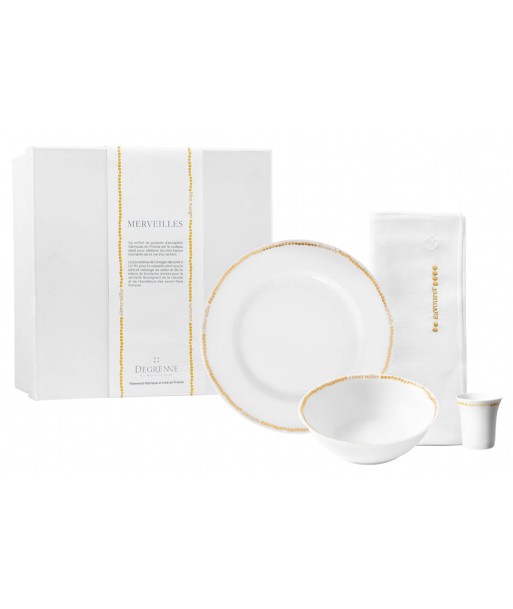 MERVEILLES Tableware set plus qu'un jeu 