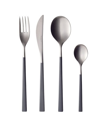 FUSE COLOR GREY Cutlery set for 24 place settings 2024