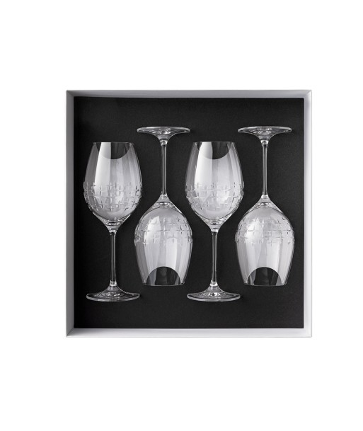 NEWPORT TWIST Gift box of 4 glasses wine 47 cl acheter