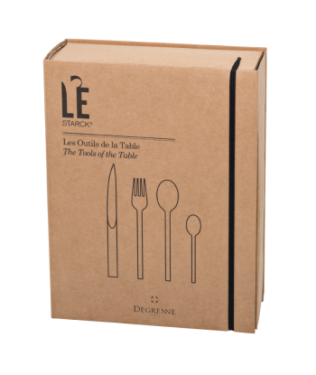 L'E STARCK MIRROR FINISH Cutlery set for 24 place settings Comparez plus de prix