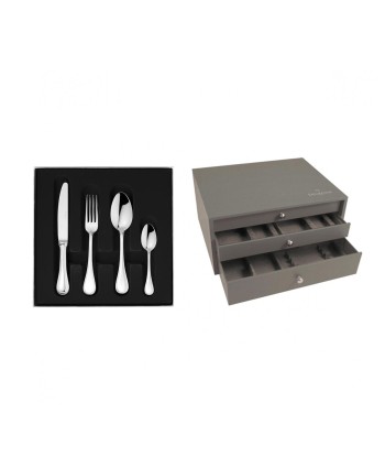 VERLAINE MIRROR FINISH Box set for 100 place settings le concept de la Pate a emporter 