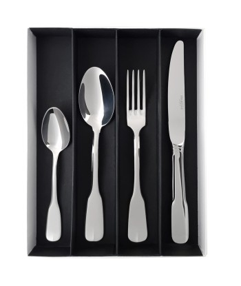 LUTECE MIRROR FINISH Gift box of 4 cutlery la livraison gratuite