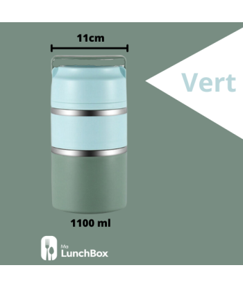 Lunch box isotherme inox Fenza français