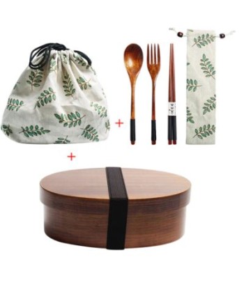 Lunch box traditionnelle Japonaise en bois ARU livraison gratuite