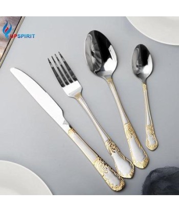 Set couverts argenterie Rodéo 16 pcs la colonne vertébrale