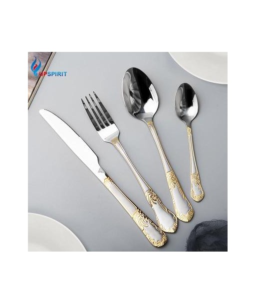 Set couverts argenterie Rodéo 16 pcs la colonne vertébrale