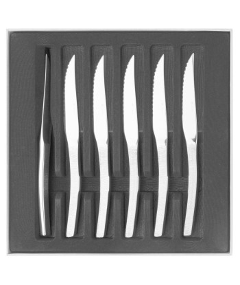 ASTREE CISELE MIRROR FINISH Set of 6 steak knives vente chaude votre 