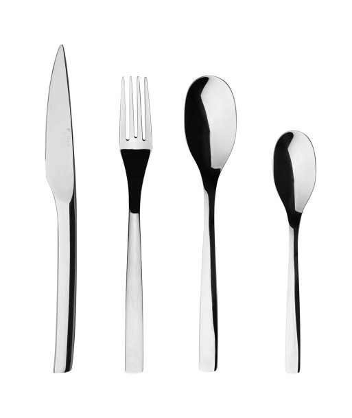 GUEST MIRROR FINISH Cutlery set for 24 place settings 50% de réduction en Octobre 2024