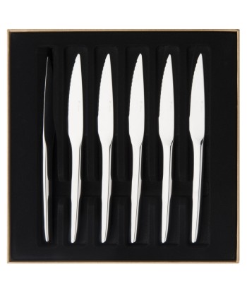 GUEST MIRROR FINISH Set of 6 steak knives en ligne des produits 