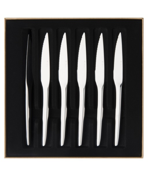 GUEST MIRROR FINISH Set of 6 steak knives en ligne des produits 