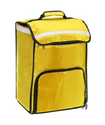 Yellow insulated backpack le concept de la Pate a emporter 