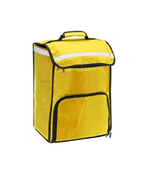 Yellow insulated backpack le concept de la Pate a emporter 