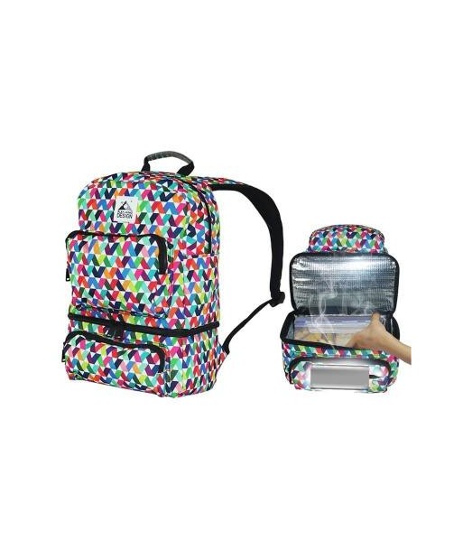 Multicolor insulated backpack d'Europe débarque