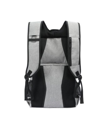 Big oxford gray insulated backpack rembourrage situé sous