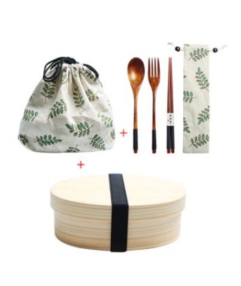 Traditional Japanese wooden NATO lunch box de votre