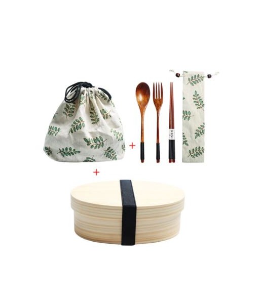 Traditional Japanese wooden NATO lunch box de votre