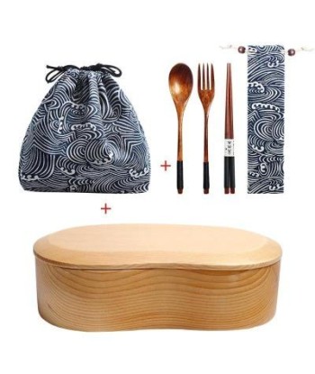 Traditional Japanese wooden lunch box NATSU chez Cornerstreet bien 