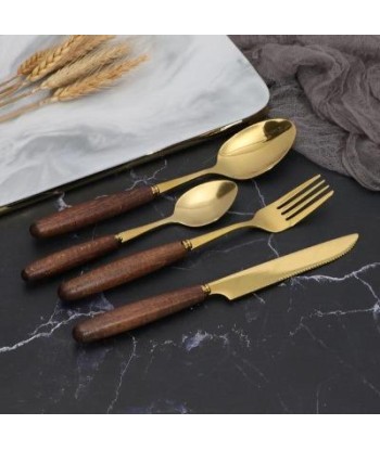 FOREST wooden handle cutlery set en ligne des produits 