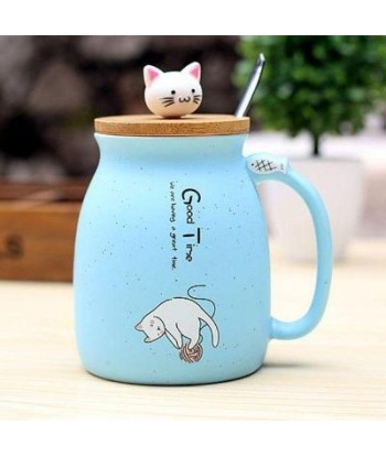 Kitten ceramic mug Dans la société mordern