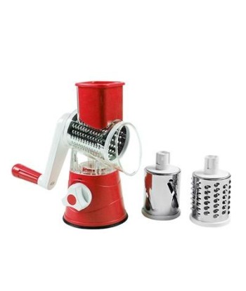 Multi-function rotary vegetable grater en linge