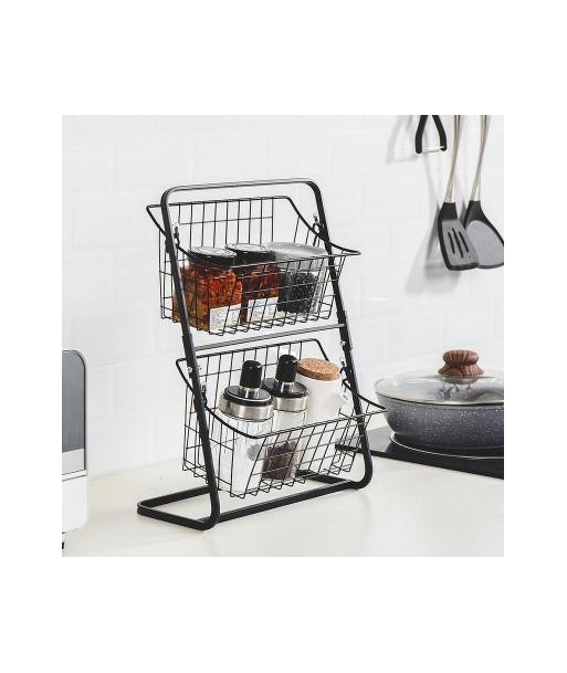 Iron kitchen storage shelves brillant des détails fins