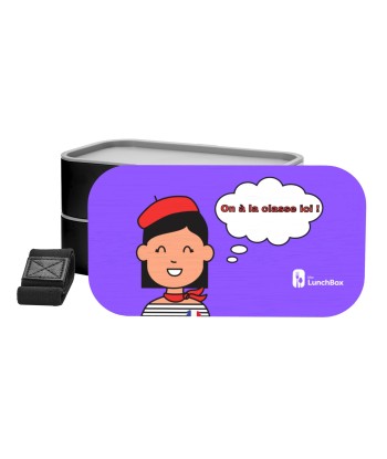 Bento Lunch box "French class" de l' environnement