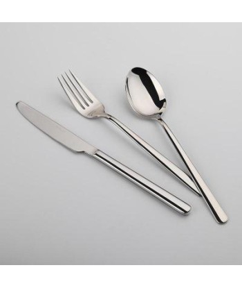 Copy WideBundle of 24 stainless steel cutlery sets rembourrage situé sous