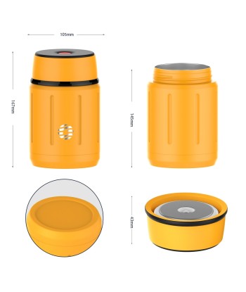 CAMPERS II Stainless Steel Lunch Box 750 mL les ctes