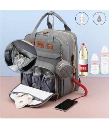 Mamgo Sunshine Foldable Lunch Bag Diaper Bag la colonne vertébrale