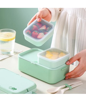 Lunch box en fibres de bambou - YaYA de pas cher