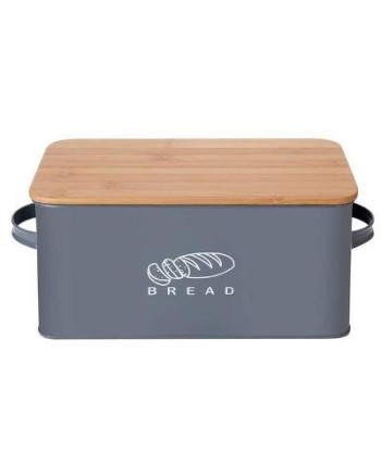 Galvanized bread box livraison et retour toujours gratuits