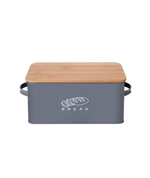 Galvanized bread box livraison et retour toujours gratuits