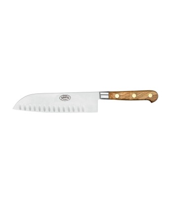 IDEAL FORGED OLIVE WOOD Santoku knife 18 cm pas cher 