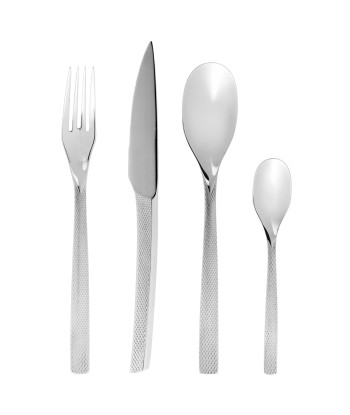 GUEST STAR MIRROR FINISH Cutlery set for 24 place settings le concept de la Pate a emporter 