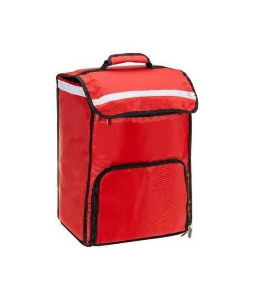 Red insulated backpack Amélioration de cerveau avec