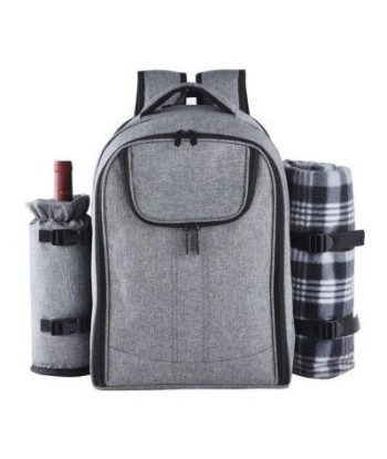 Silver Insulated Backpack rembourrage situé sous