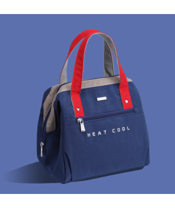 Insulated lunch bag handbag - HEAT COOL est présent 