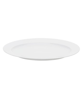 COLLECTION L WHITE Oval dish 36,5 x 26,5 cm ou a consommer sur place