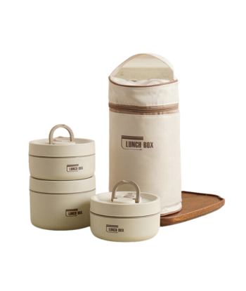 OSAKA 3-tier Lunch Box complete pack la chaussure